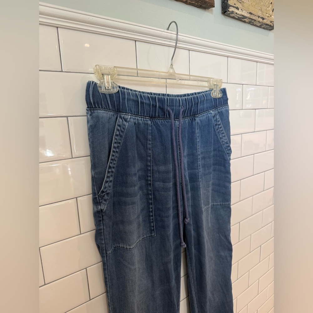 Cloth & Stone Indigo Jogger Pants - Picture 3 of 6